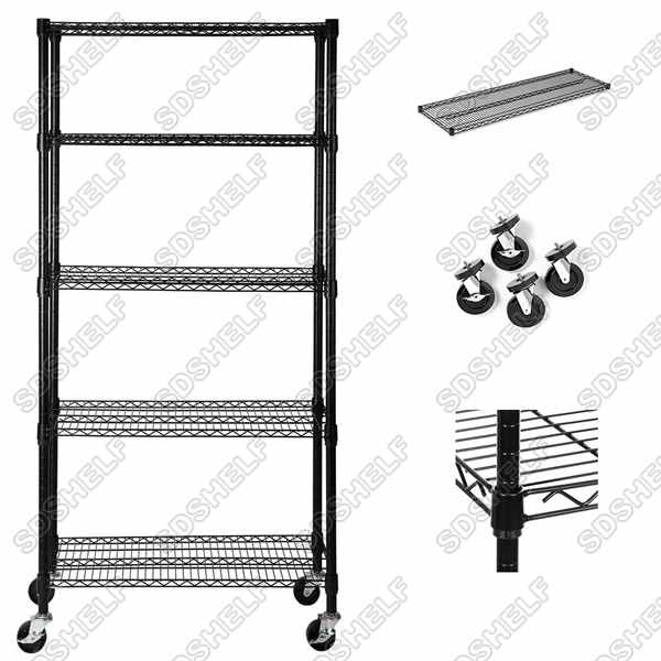 industrial wire shelving