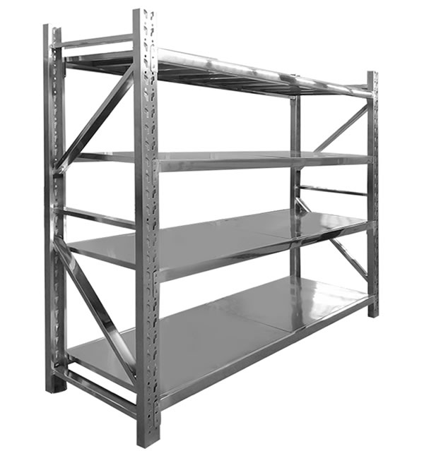 steel storage shelves